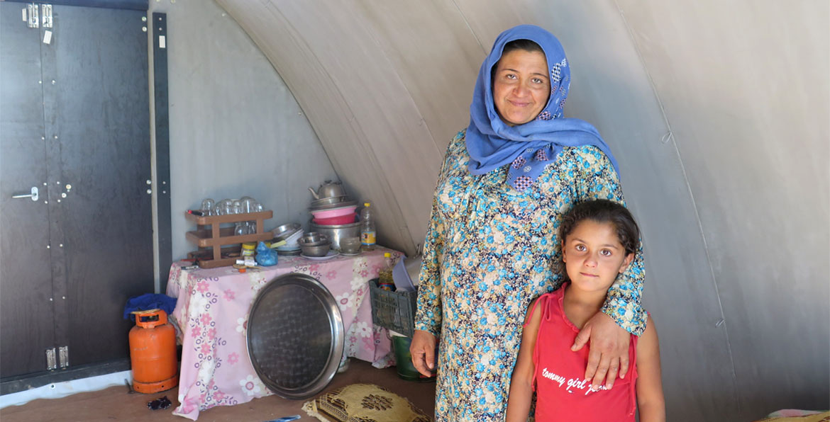Mama Amena in a Lifeshelter in Iraq