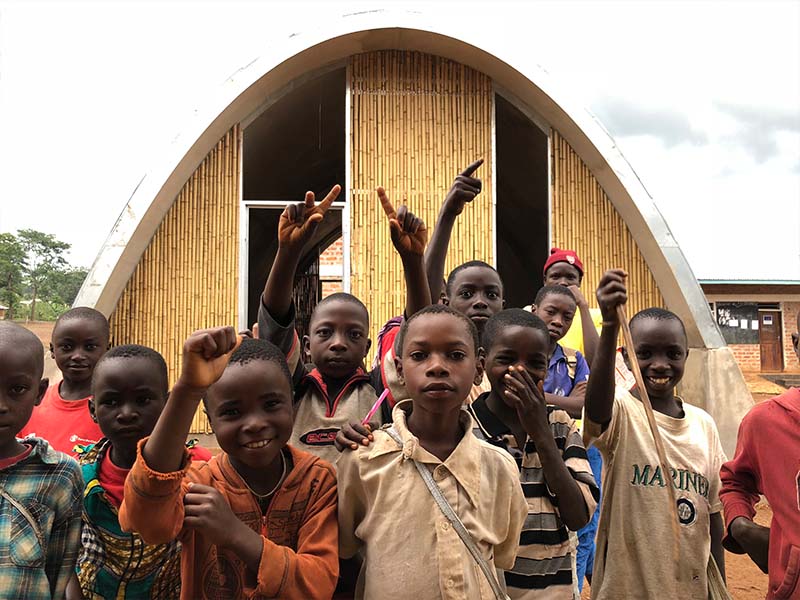 The local production of Lifeshelter strenghtens the local economic growth.