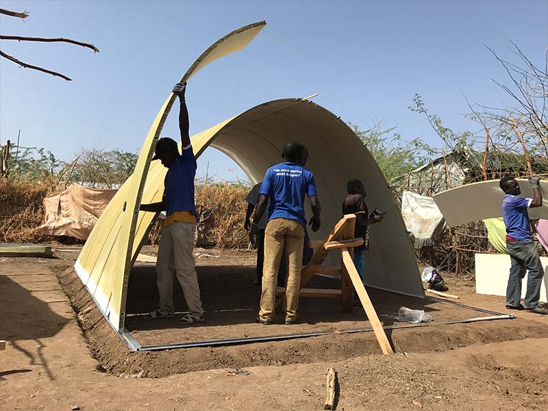 The local production of Lifeshelter creates local jobs and export opportunities.